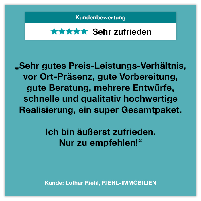 positive Kundenbewertung