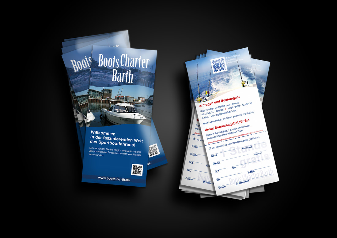 Flyer mit Gutschein